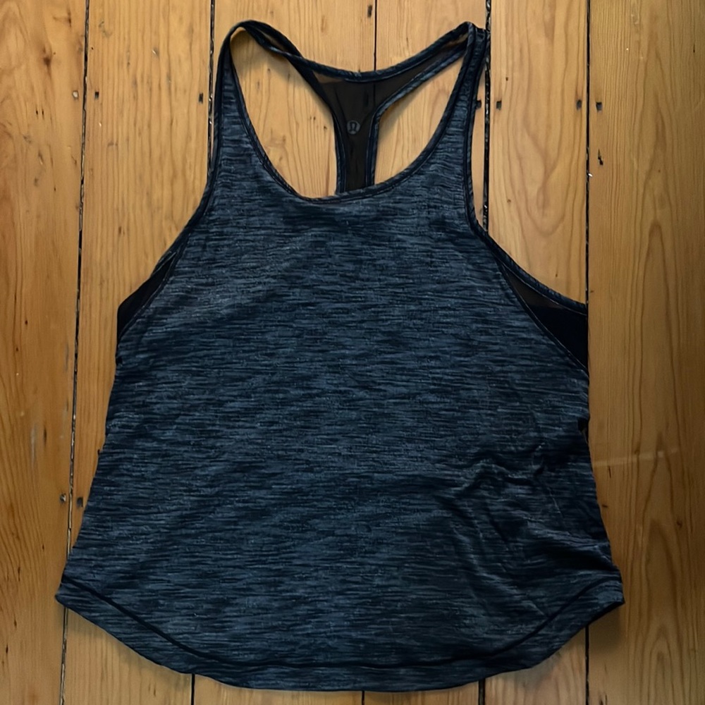 Lululemon Racerback Tank with Mesh Paneling